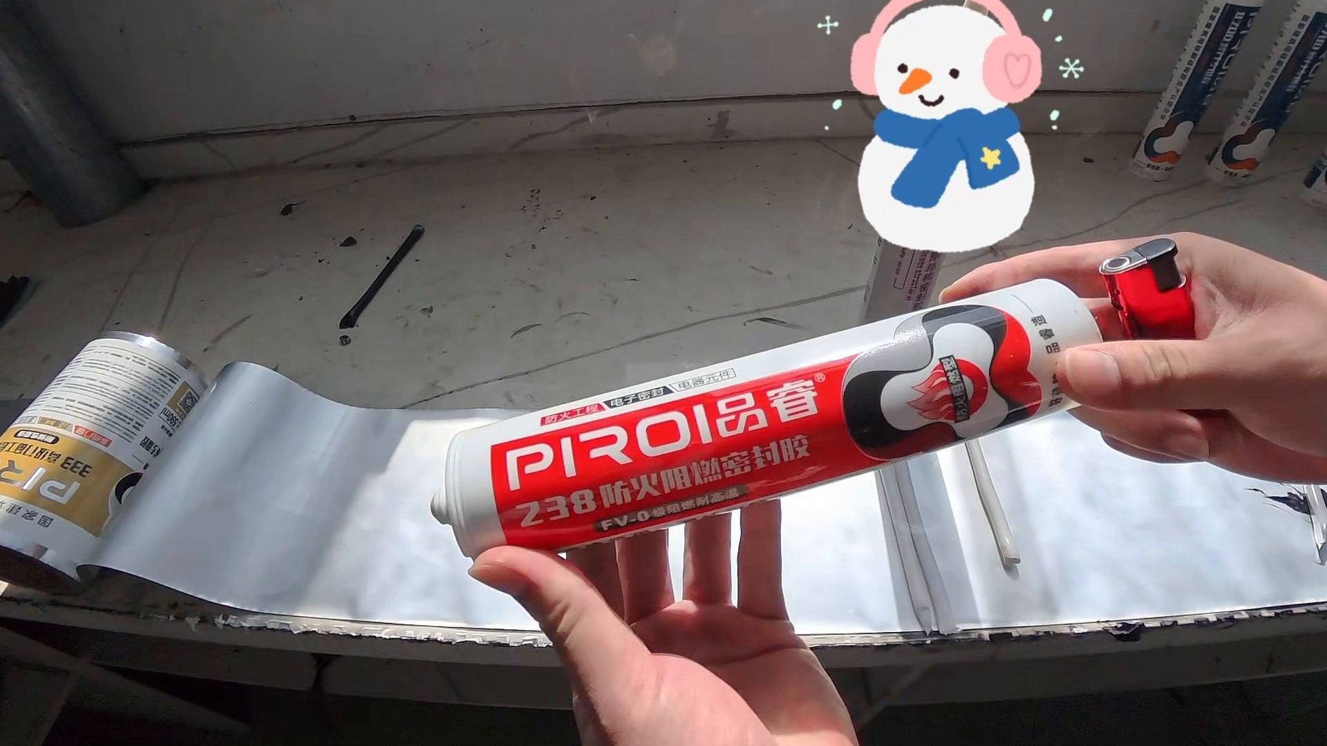 Fire-Rated vs Regular Sealant — Flame Comparison — PIROI Silicone Sealant