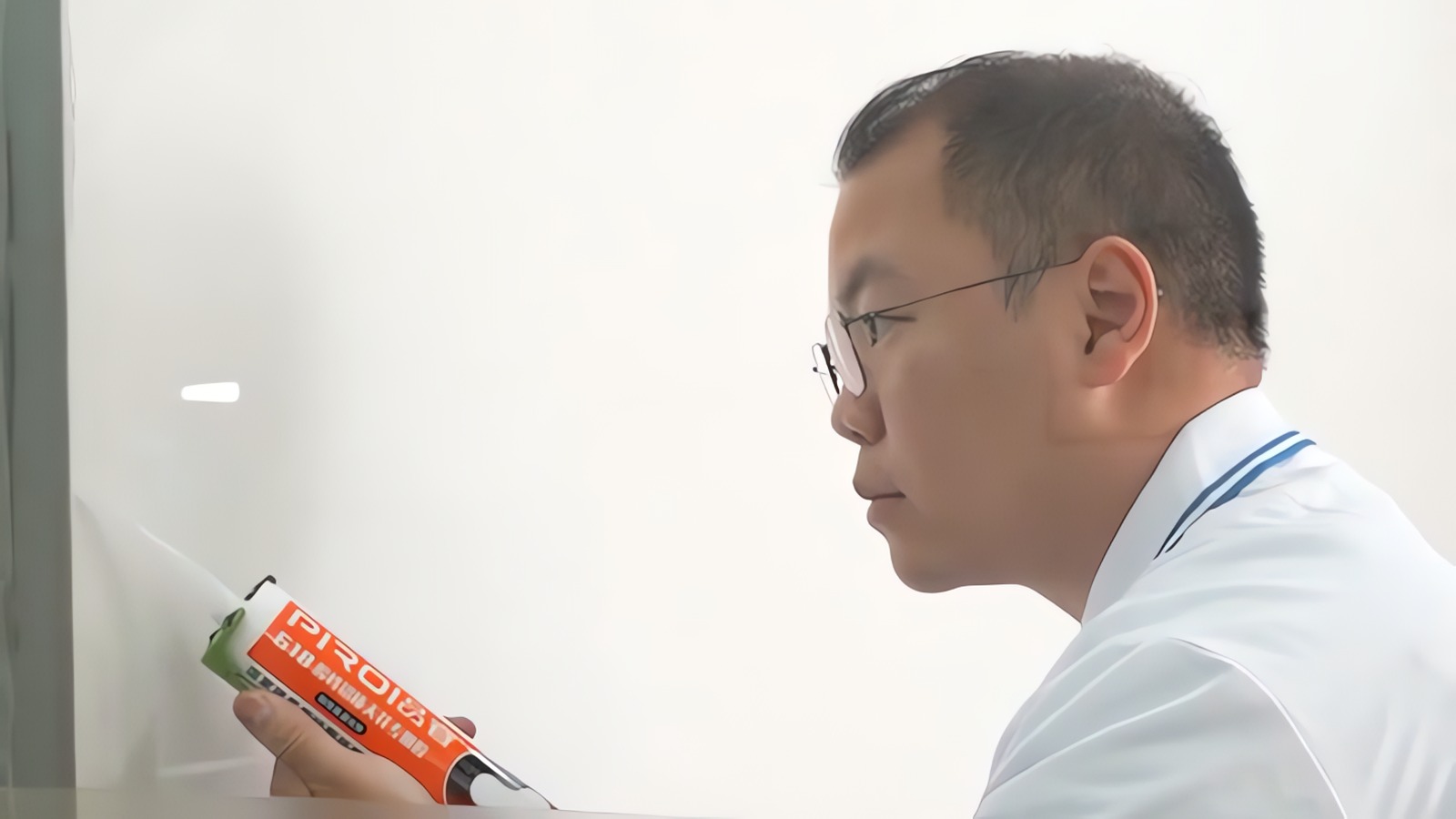Insulating Glass Unit (IGU) — silicone sealant application