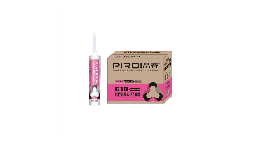 PR-618 Fast Cure Acetoxy Silicone Sealant — Acidic Sealant by PIROI