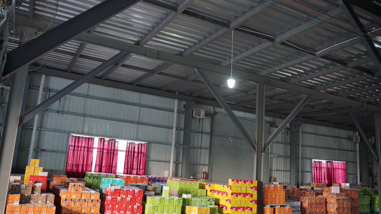 Range of silicone sealant products packed for export shipment to ASEAN markets