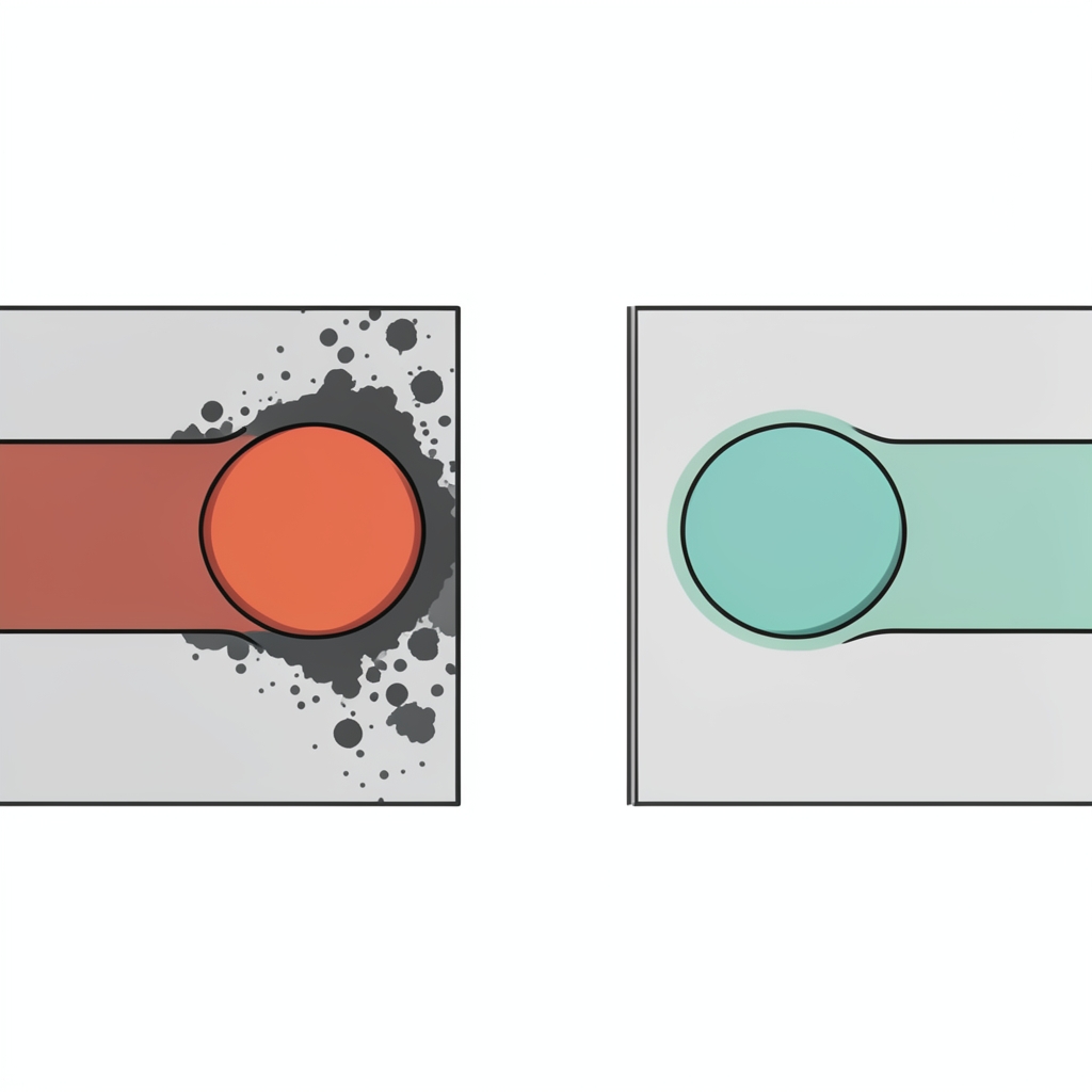 Acid cure versus neutral cure silicone on metal corrosion